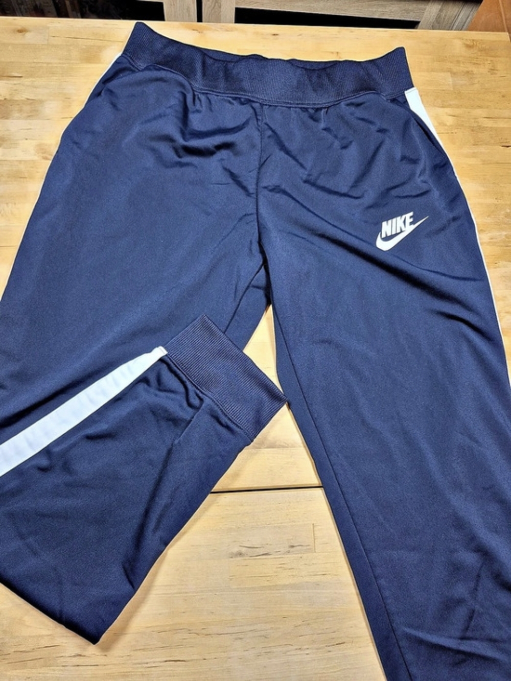 Nike Men's Track Pants Blue Size Large Like New